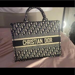 Christian Dior Paris Stitched Purse